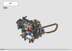 LEGO 42159 instructions page 161 – build guide