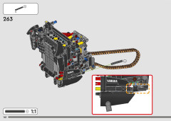 LEGO 42159 instructions page 168 – build guide