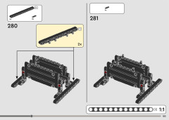 LEGO 42159 instructions page 183 – build guide