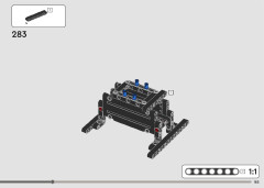 LEGO 42159 instructions page 185 – build guide