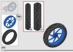 LEGO 42159 instructions page 190 – build guide