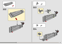 LEGO 42159 instructions page 195 – build guide