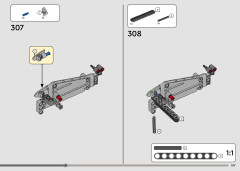 LEGO 42159 instructions page 197 – build guide
