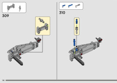 LEGO 42159 instructions page 198 – build guide