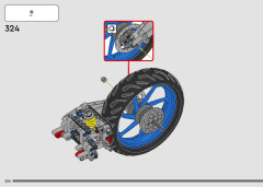 LEGO 42159 instructions page 206 – build guide