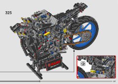 LEGO 42159 instructions page 207 – build guide