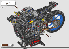 LEGO 42159 instructions page 208 – build guide