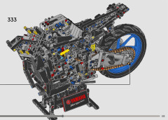 LEGO 42159 instructions page 213 – build guide