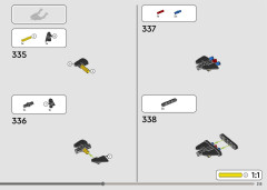 LEGO 42159 instructions page 215 – build guide