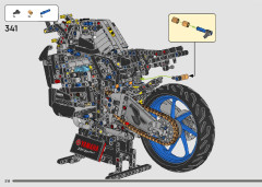 LEGO 42159 instructions page 218 – build guide