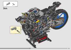 LEGO 42159 instructions page 221 – build guide