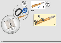 LEGO 42159 instructions page 222 – build guide