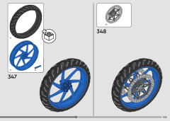 LEGO 42159 instructions page 225 – build guide