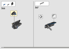 LEGO 42159 instructions page 238 – build guide