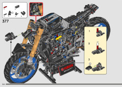 LEGO 42159 instructions page 244 – build guide