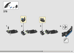 LEGO 42159 instructions page 245 – build guide