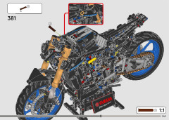 LEGO 42159 instructions page 249 – build guide