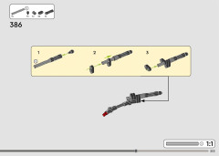 LEGO 42159 instructions page 253 – build guide