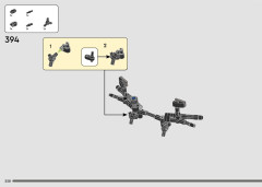 LEGO 42159 instructions page 258 – build guide