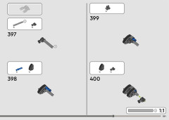 LEGO 42159 instructions page 261 – build guide