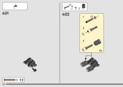 LEGO 42159 instructions page 262 – build guide