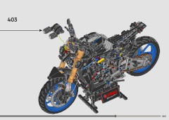 LEGO 42159 instructions page 263 – build guide