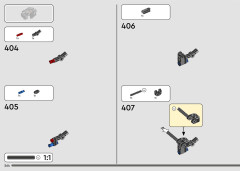 LEGO 42159 instructions page 264 – build guide