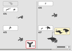 LEGO 42159 instructions page 267 – build guide