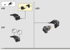 LEGO 42159 instructions page 268 – build guide