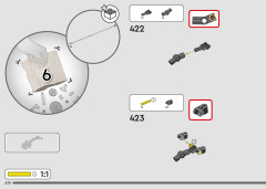 LEGO 42159 instructions page 270 – build guide