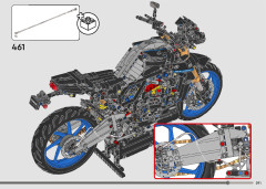 LEGO 42159 instructions page 291 – build guide