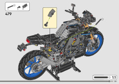 LEGO 42159 instructions page 301 – build guide