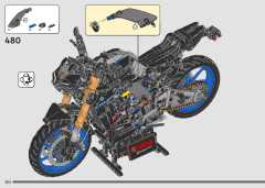 LEGO 42159 instructions page 302 – build guide