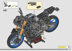 LEGO 42159 instructions page 303 – build guide