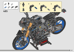 LEGO 42159 instructions page 307 – build guide