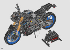 LEGO 42159 instructions page 308 – build guide