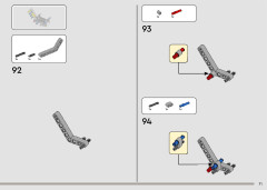 LEGO 42159 instructions page 71 – build guide
