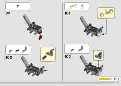 LEGO 42159 instructions page 73 – build guide