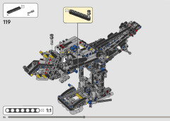 LEGO 42159 instructions page 84 – build guide