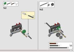LEGO 42159 instructions page 93 – build guide