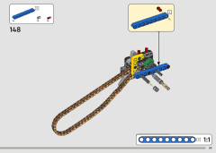 LEGO 42159 instructions page 99 – build guide
