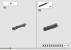 LEGO 42160 instructions page 109 – build guide