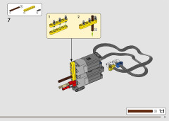 LEGO 42160 instructions page 11 – build guide