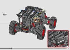 LEGO 42160 instructions page 111 – build guide