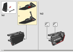 LEGO 42160 instructions page 114 – build guide
