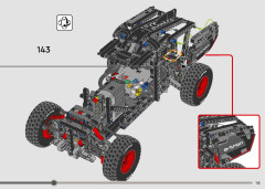 LEGO 42160 instructions page 115 – build guide
