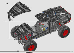 LEGO 42160 instructions page 119 – build guide