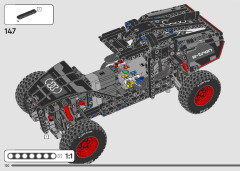 LEGO 42160 instructions page 120 – build guide