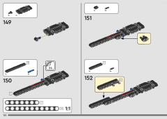LEGO 42160 instructions page 122 – build guide