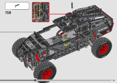 LEGO 42160 instructions page 125 – build guide